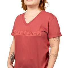 Camiseta BabyLook Terracota FuelTech
