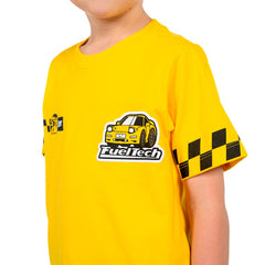 Camiseta Infantil Amarelo Racing