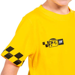 Camiseta Infantil Amarelo Racing