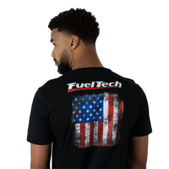 Camiseta Flag Shirt USA Unissex FuelTech