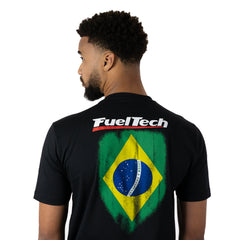 Camiseta Flag Shirt Brasil Unissex FuelTech