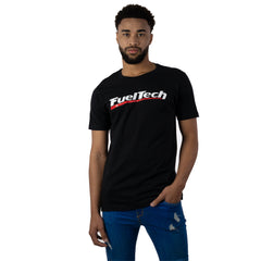 FuelTech Unisex Black Rubberized T-Shirt
