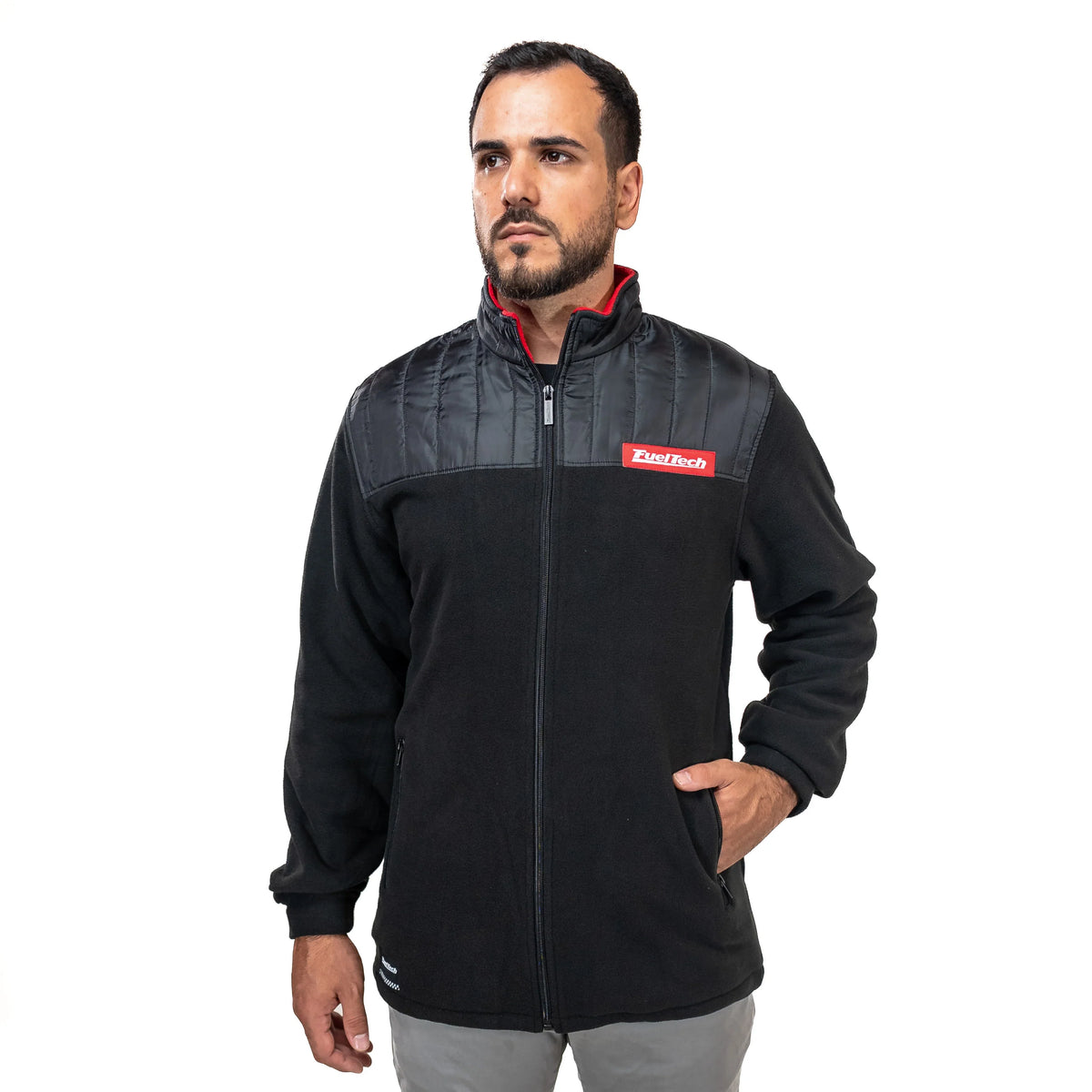 Jaqueta Fleece Preto FT