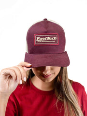 Boné Trucker Bordô FT