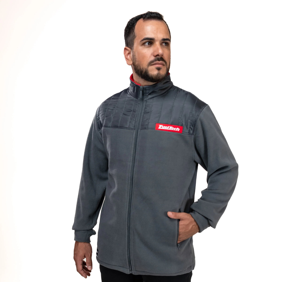 Jaqueta Fleece Grafite FT