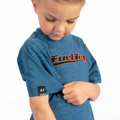 Camiseta Infantil Azul FuelTech