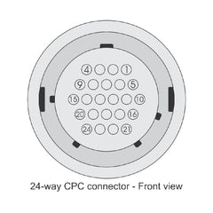 Kit Conector Circular 24 vias
