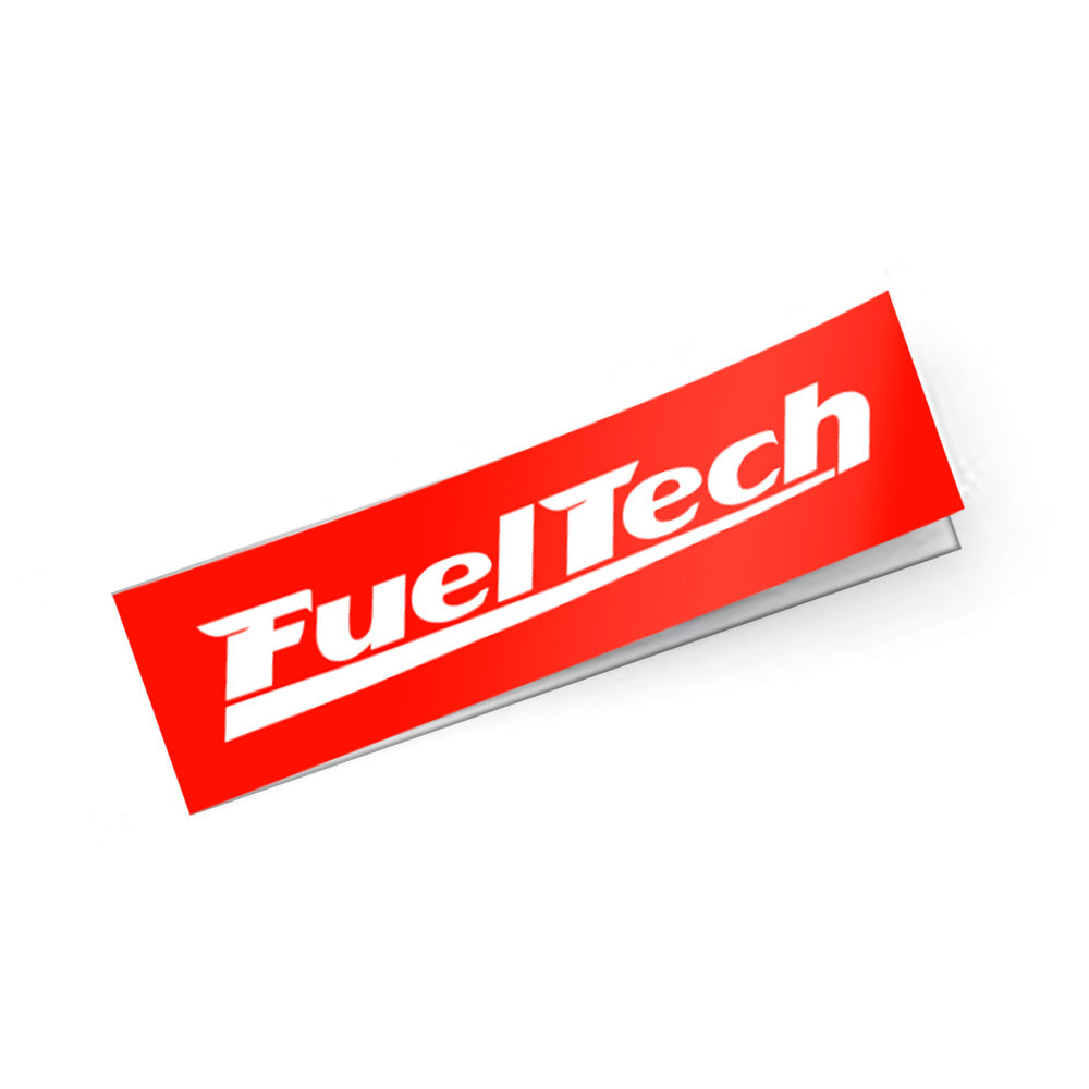 TAG FuelTech Red and White Sticker